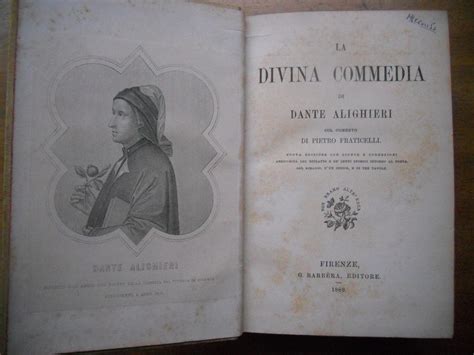 La Divina Commedia Col Com Di P Fraticelli Italian Edition Kindle Editon