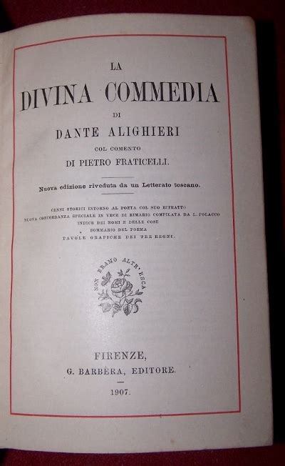 La Divina Commedia Di Dante Alighieri Col Comento Di Pietro Fraticelli Italian Edition PDF