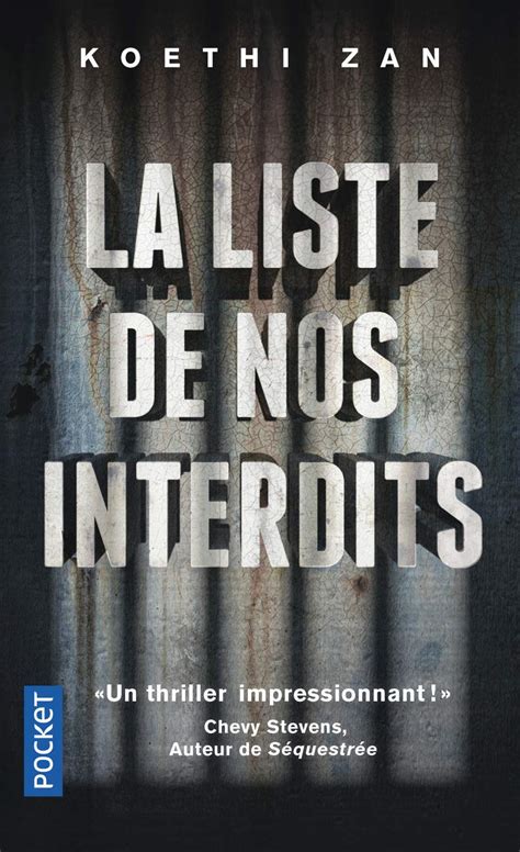 La Liste de nos interdits French Edition Kindle Editon