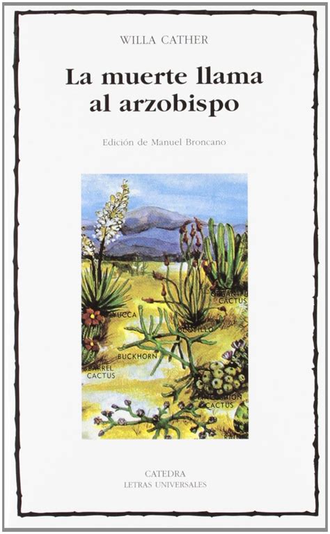 La Muerte Llama al Arzobispo Death Comes for the Archbishop Letras Universales Universal Writings Spanish Edition Epub