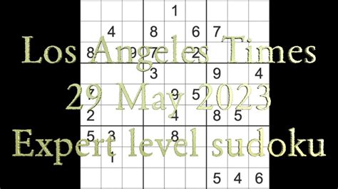 La Times Sudoku Answers Kindle Editon