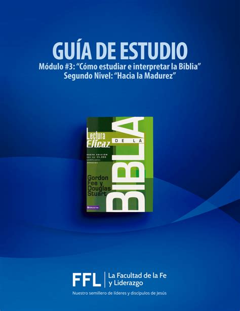 La lectura eficaz de la Biblia Spanish Edition Reader