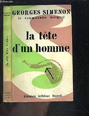La tête d un homme Le commissaire Maigret Presses pocket 1341 French Edition Kindle Editon