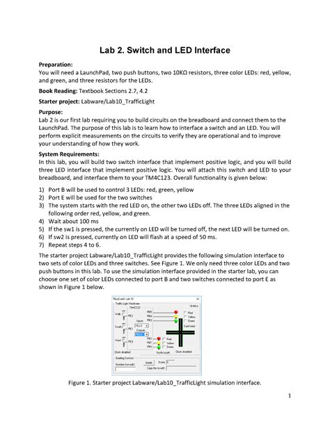 Lab 2: GPIO Switch and LED Interface - Masterclass for Beginners