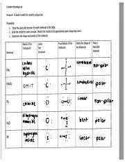 Lab Model Building With Covalent Compounds Answers Doc