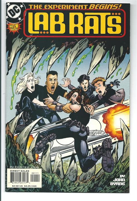 Lab Rats Issue 2 July 2002 by John Byrne for DC Comics Reader