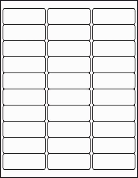 Label Template For Word