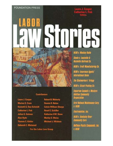 Labor Law Stories An In-Depth Look at Leading Labor Law Cases PDF