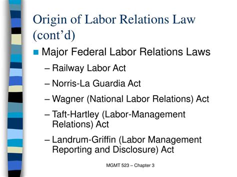 Labor Relations Law Reader