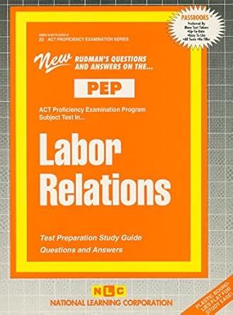 Labor Relations RepresentativePassbooks Doc