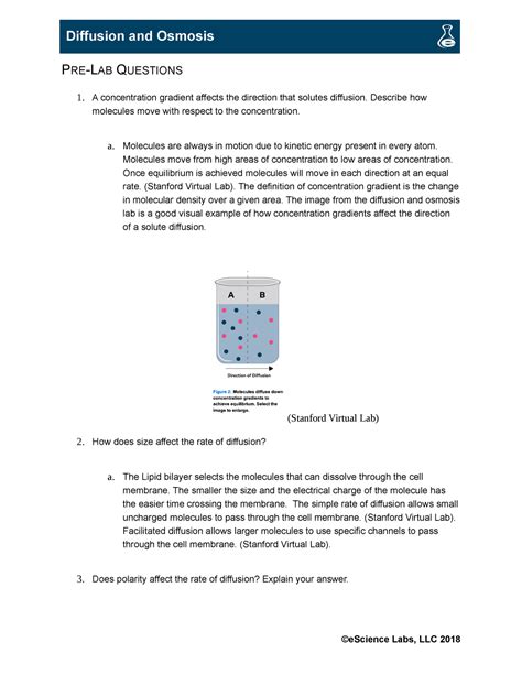 Laboratory 1 Diffusion Osmosis Answer Key Epub