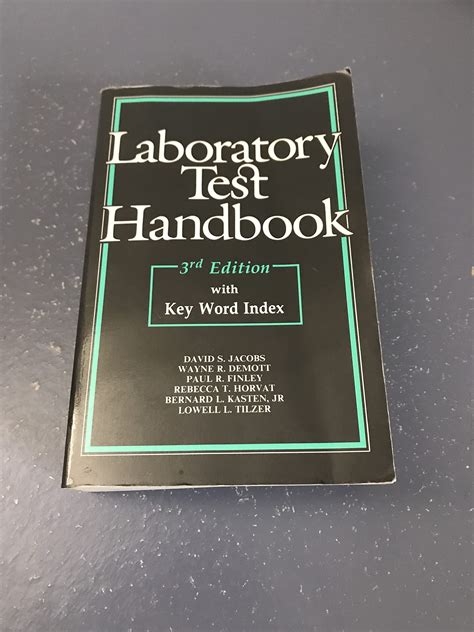 Laboratory Test Handbook Doc