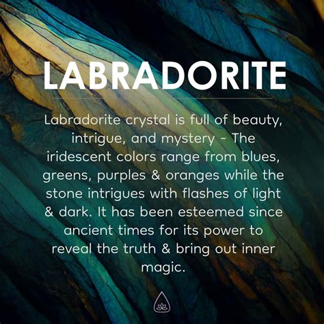 Labordorite: The Mystical and Therapeutic Stone