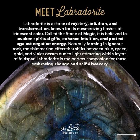 Labradorite: 555 Mysteries of Transformation