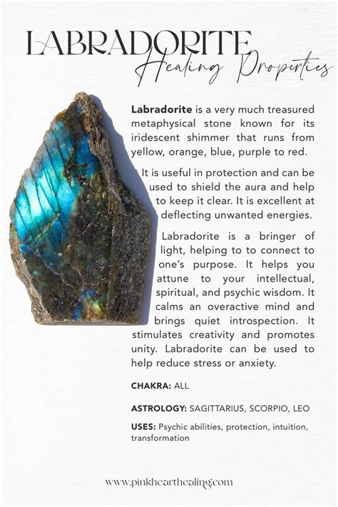 Labradorite Properties: An Enchanting Stone of Transformation