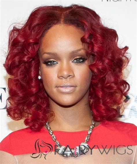 Lace Front Curly 14" Gorgeous VS Rihanna Hair