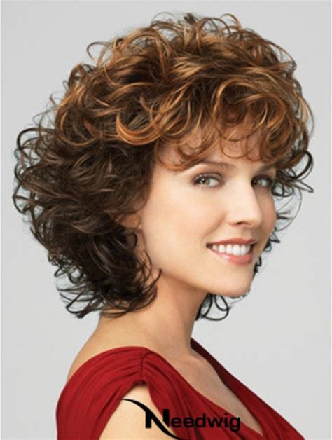 Lace Front Curly Chin Length Classic Wigs