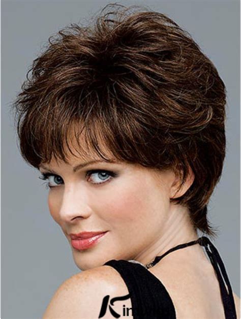 Lace Front Discount Boycuts Wavy Short Wigs