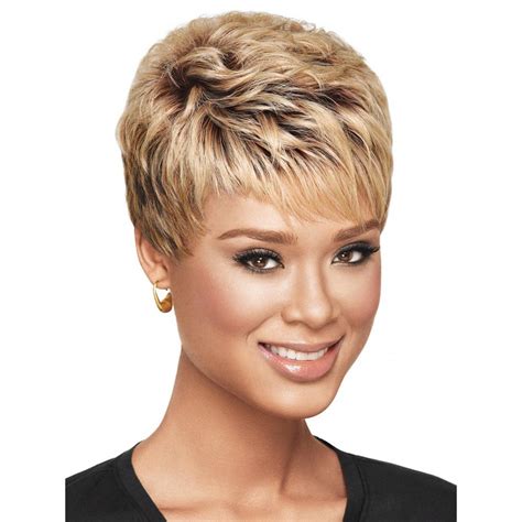 Lace Front Modern Straight Synthetic Wigs For Cancer