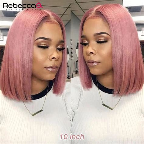 Lace Front Pink Bob Wigs: Embracing Elegance: