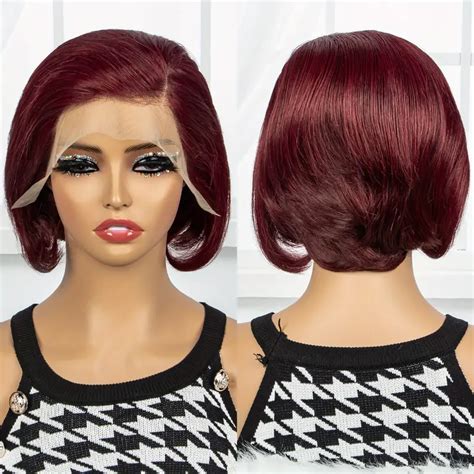 Lace Front Popular Straight Short Wigs