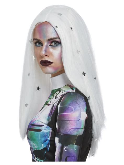 Lace Front Silver Space Wigs: A Cosmic Transformation