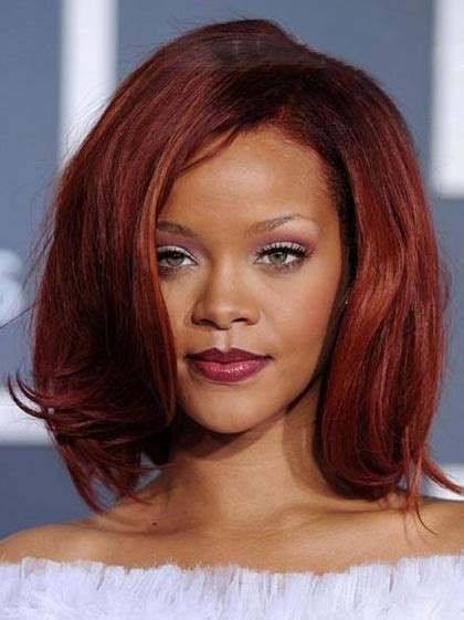 Lace Front Straight 14" Ideal Rihanna Wigs