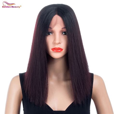 Lace Front Wigs Straight Synthetic Wigs Shoulder Length Bob Wigs