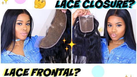 Lace Frontal vs Lace Closure: 750 Words Guide for Beginners