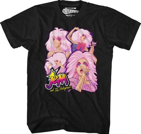 Lace Wigs for Jem and the Holograms T-Shirts: A Statement of Style and Nostalgia