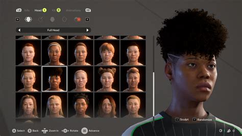 Lack of character customization: