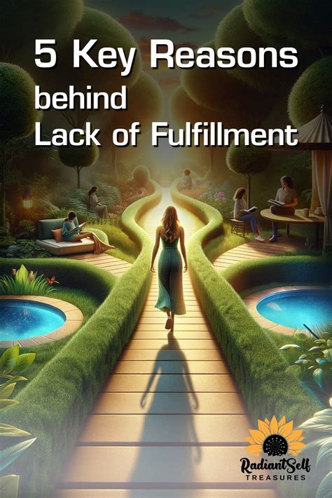 Lack of fulfillment: