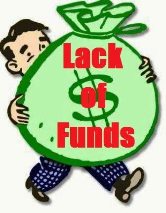 Lack of funding: