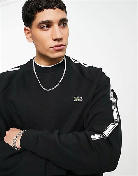 Lacoste Black Sweatshirt: An Iconic Piece for Timeless Style