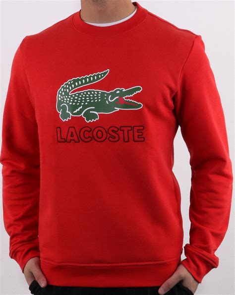 Lacoste Sweatshirt Red: An Epitome of Style and Comfort