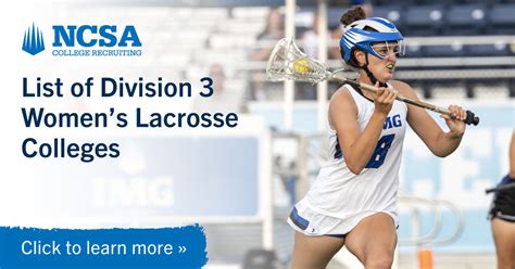 Lacrosse D3 Schools: A Comprehensive Guide to Excelling at the Collegiate Level