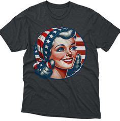 Ladies American Flag T-Shirt: A Timeless Symbol of Patriotism and Style