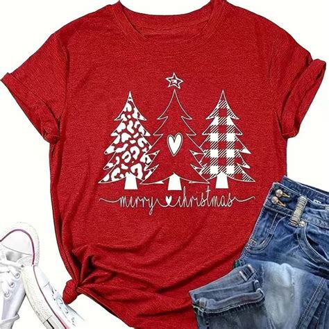 Ladies Christmas T-Shirts: Spark Holiday Cheer with Festive Fashion