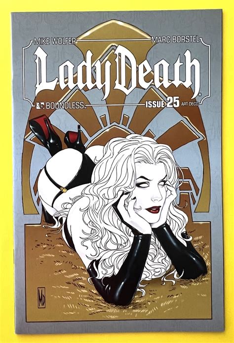 Lady Death 2 13 Art Deco Variant Cover Doc