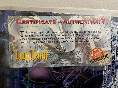 Lady Death No 1 2 Wizard Presents 1994 Kindle Editon