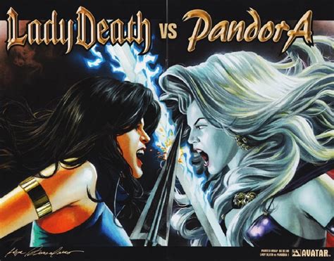 Lady Death vs Pandora Issue 1 Premium Cover Avatar Kindle Editon
