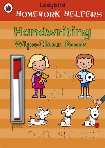 Ladybird Homework Helpers Handwriting Wipe-Clean Book PDF