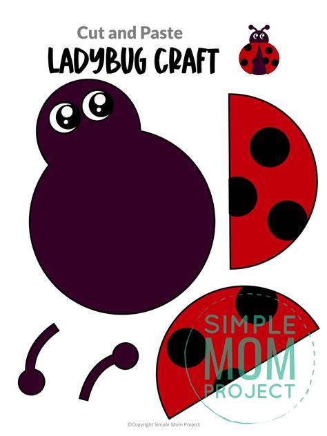 Ladybug Template Free