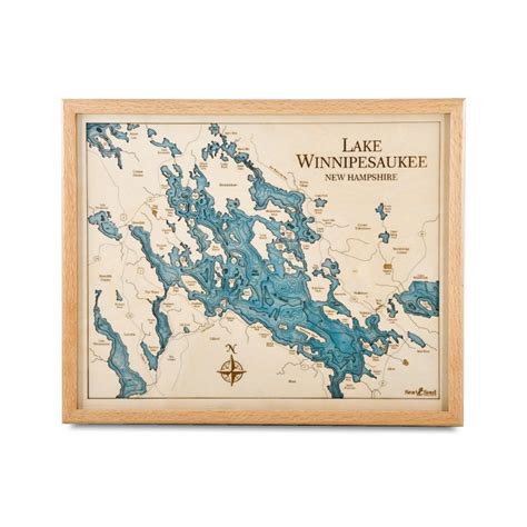Lake Winnipesaukee Nautical Chart