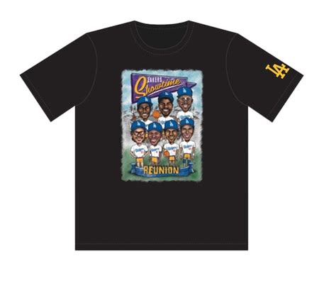 Lakers Showtime T-Shirt Dodgers: The Ultimate Fan Collection