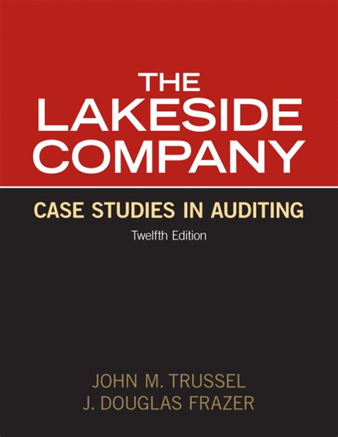 Lakeside Company Case Studies In Auditing Solution Ebook Doc