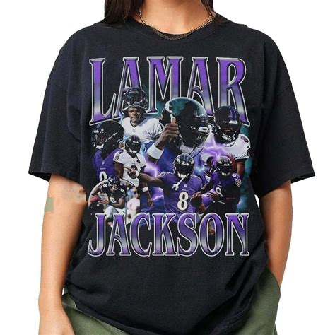 Lamar Jackson T-Shirt: Elevate Your Style and Represent the NFL MVP