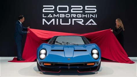 Lamborghini Miura Concept: A Masterpiece Reborn