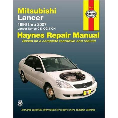 Lancer 2005 1 6 Repair Manual PDF Epub