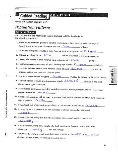 Land Guided Activity 20 1 Answer Key Doc